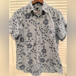 Men’s J Crew Short Sleeve Button Down Shirt